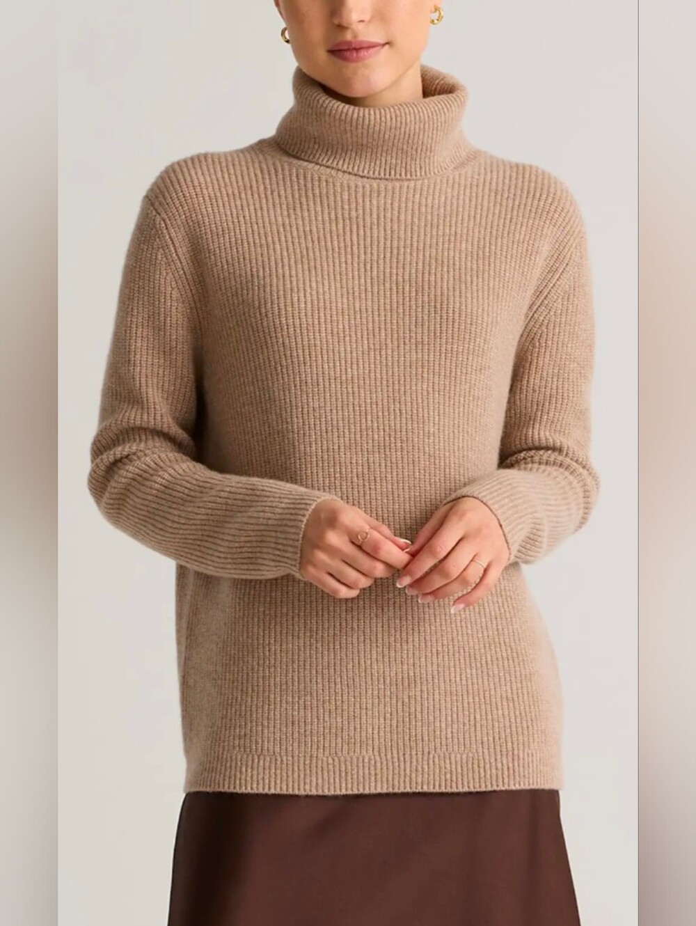 Quince Cashmere Turtleneck XS